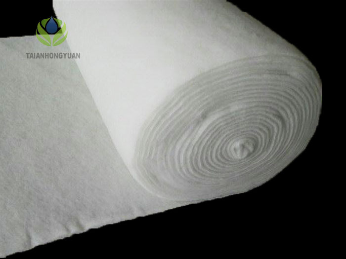 Filament spunbond needle punched geotextile